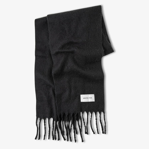 Arctic Fox & Co. - The Reykjavik Scarf in Black, Atwin Store, Norwich