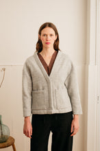 Load image into Gallery viewer, Atwin - Boxy Jacket In Grey Wool | Atwin Store UK
