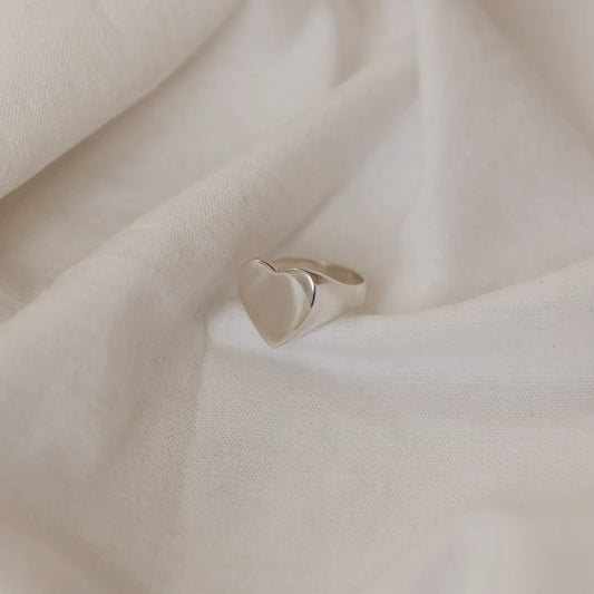 Studio Adorn - Heart Signet Ring