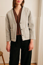 Load image into Gallery viewer, Atwin - Boxy Jacket In Grey Wool | Atwin Store UK