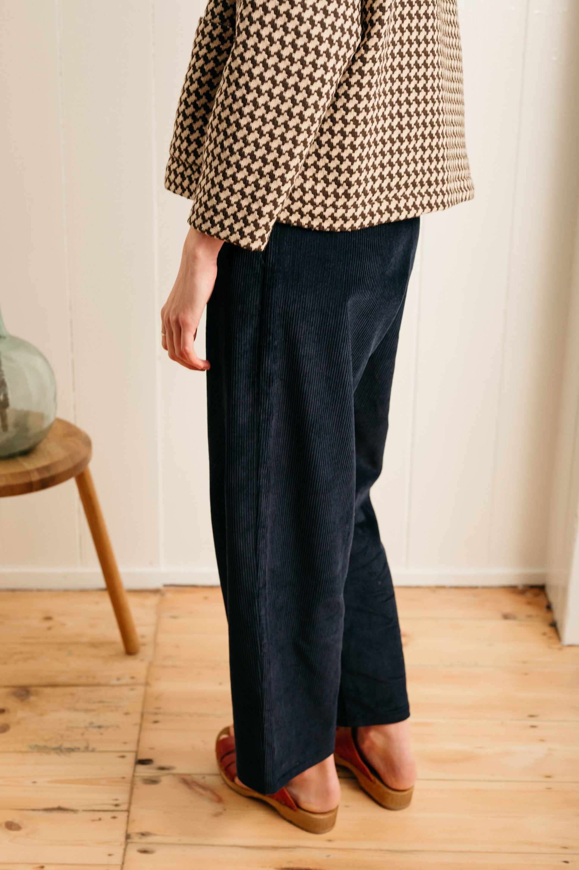 Atwin - The Daily Trouser In Navy Corduroy | Atwin Store UK