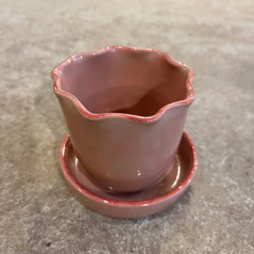 East Creations - Plant Pot And Tray
