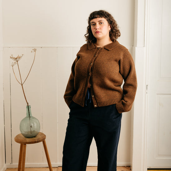 Atwin - The Daily Trouser In Navy Corduroy | Atwin Store UK