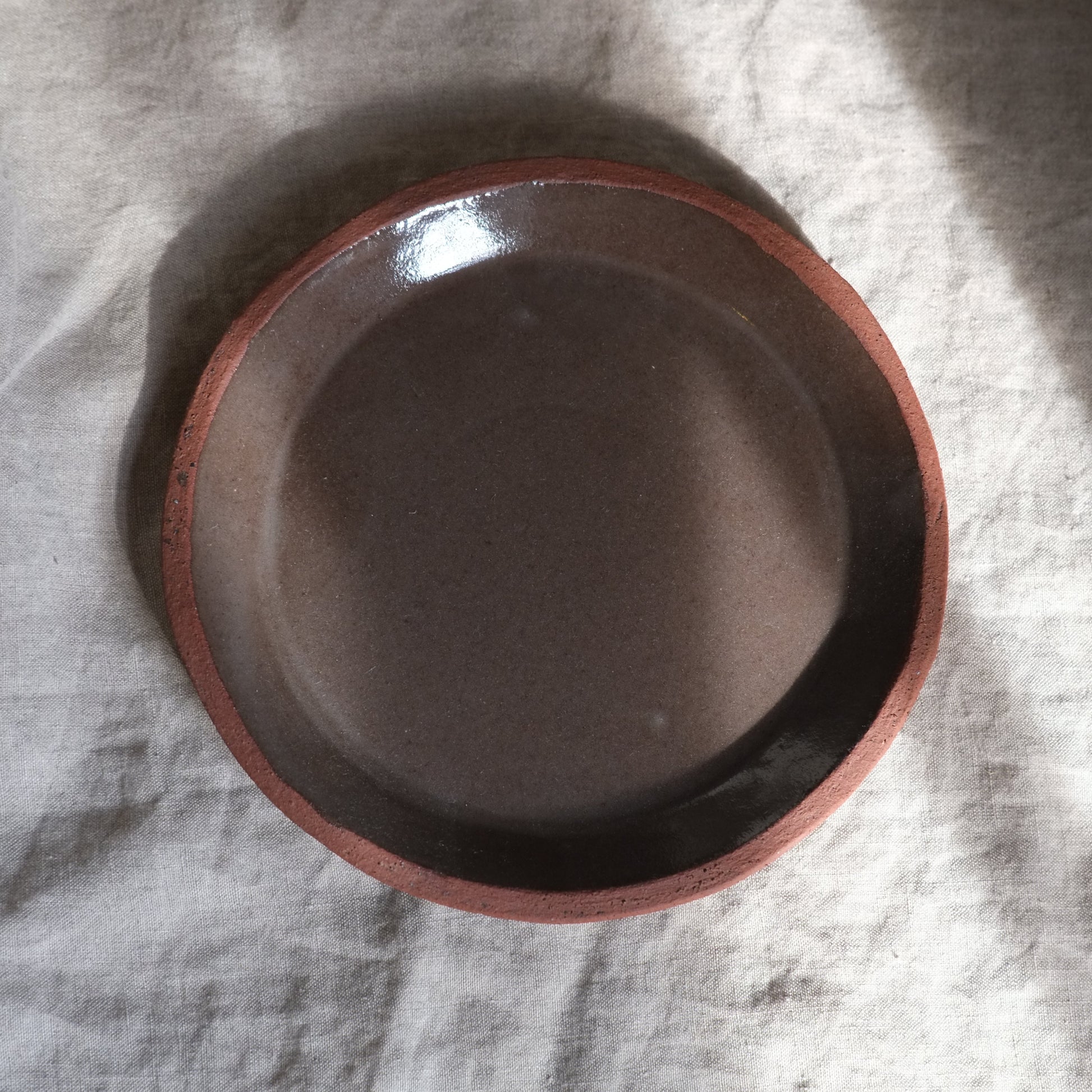 slabe plate ceramics hand made local artist