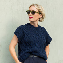 Load image into Gallery viewer, Charl Knitwear - Jimmy Vest in Navy
