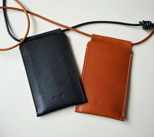 Willow Leather - Leather Phone Holder