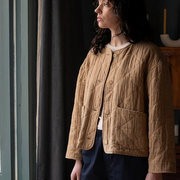 women wearing a padded jacket by elwin