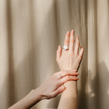 Studio Adorn - Heart Signet Ring