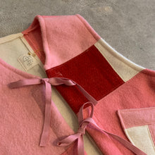 Load image into Gallery viewer, Sofo Studio - The Wool Vest In Pink &amp; Red
