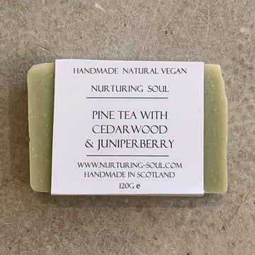 Nurturing Soul - Pine Tea Soap With Cedarwood And Juniperberry