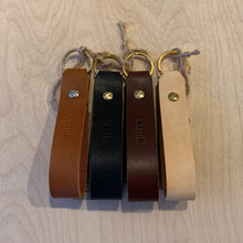 Load image into Gallery viewer, Willow Leather - Leather Loop Keyring

