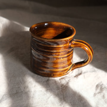 Henry Anderson-Brown - Morning Coffee Mug In Treacle Gloss