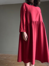 Load image into Gallery viewer, Seen Studio - The Winter Slouch Dress In Cranberry
