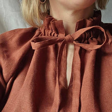 Load image into Gallery viewer, Clement House - Lulu Blouse In Burnt Sienna
