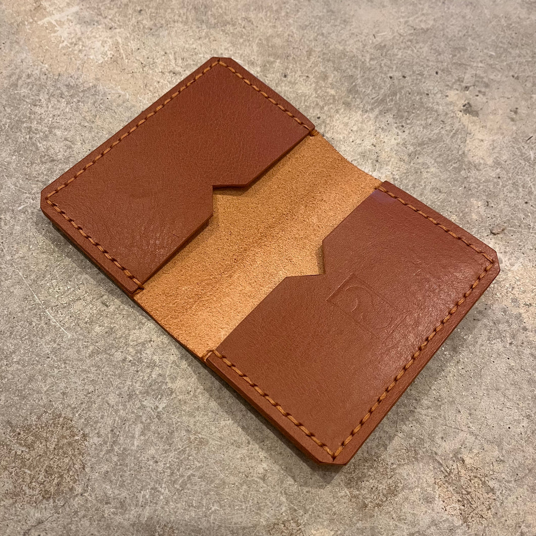 Juniper Calluna - Chesnut Leather Purse/Card Holder