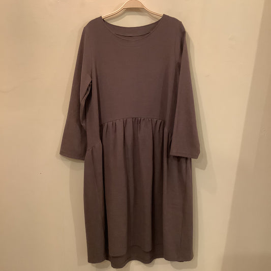 Seen Studio - The Winter Slouch Dress In Charcoal