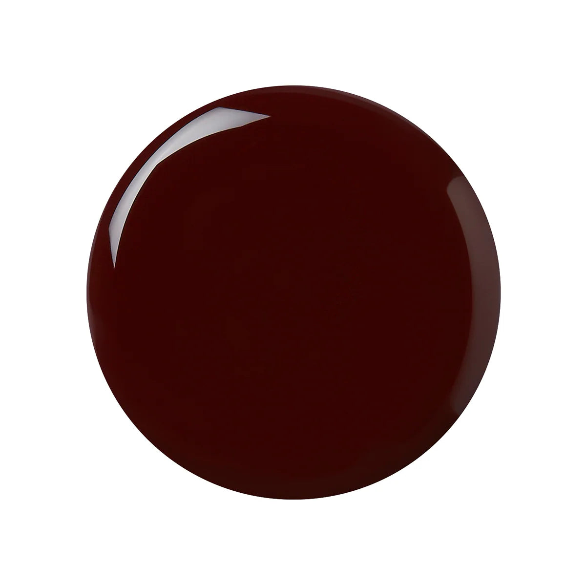 Dark brown color swatch on a white background