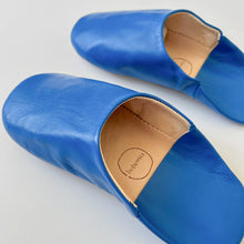 Load image into Gallery viewer, Bohemia Design - Babouche Slippers In Majorelle Blue