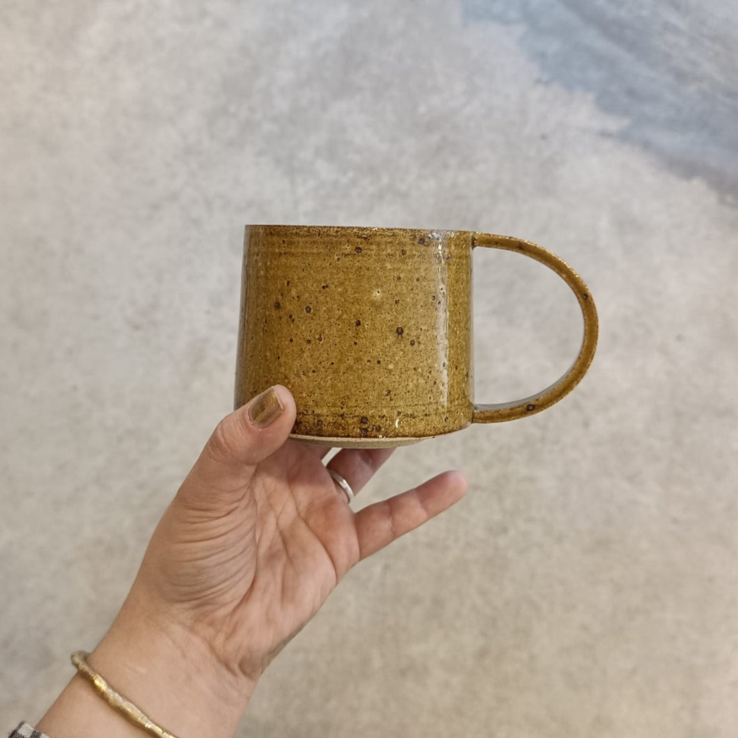 Ceramics By Alex - Tea Mug In Golden Honey