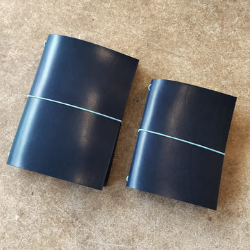 Shrew - Leather Notebook In Navy