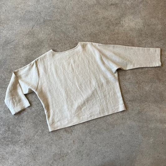 Crop Clothing - Plain and Simple Top In Sand