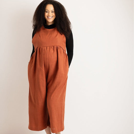 BD Clothing - Ada Jumpsuit In Burnt Orange | Atwin Store Norwich