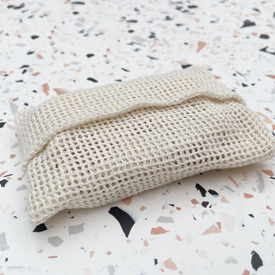 cotton soap pouch