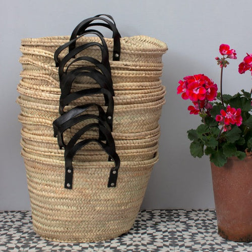 Bohemia Design Mini Valencia Basket In Black | ATWIN Store UK