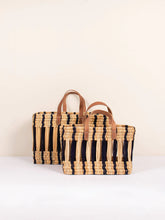 Load image into Gallery viewer, Bohemia Design - Decorative Reed Basket In Black Mix | Atwin Store Norwich
