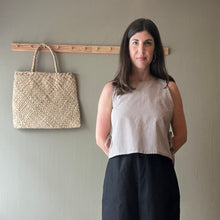 Load image into Gallery viewer, Rosana Exposito - Ribbon Tie Vest In Gingham
