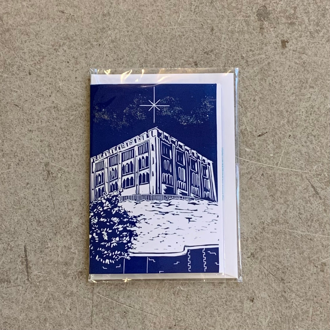 Bosanko Prints - Norwich Castle Lino Print Christmas Card