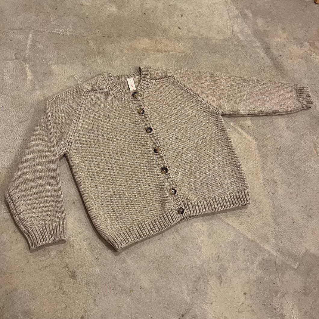 Yetton - The Cardigan In Oatmeal