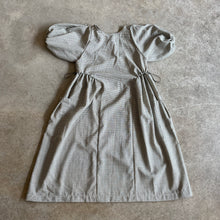 Load image into Gallery viewer, Rosana Exposito - Drawstring Smock Dress In Check
