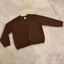 Load image into Gallery viewer, Yetton - The Cardigan In Bark Brown
