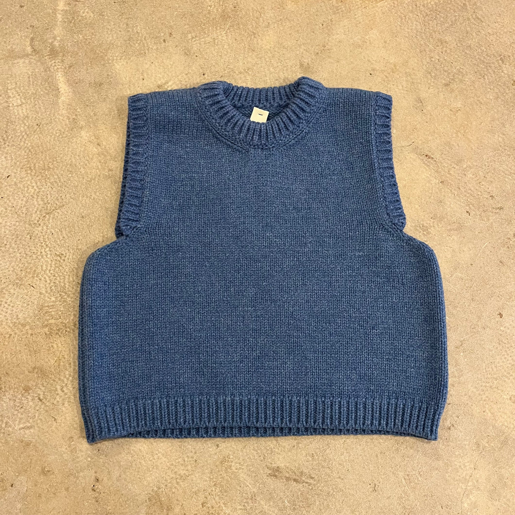 Yetton - The Vest In Cornflower Blue