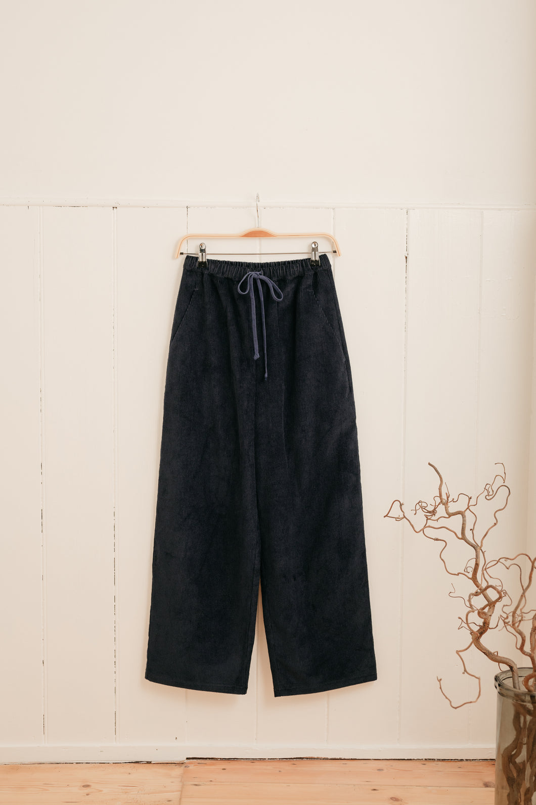 Atwin - The Daily Trouser In Navy Corduroy | Atwin Store UK