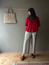 Load image into Gallery viewer, Atwin - The Daily Trouser In Grain Ramie Linen
