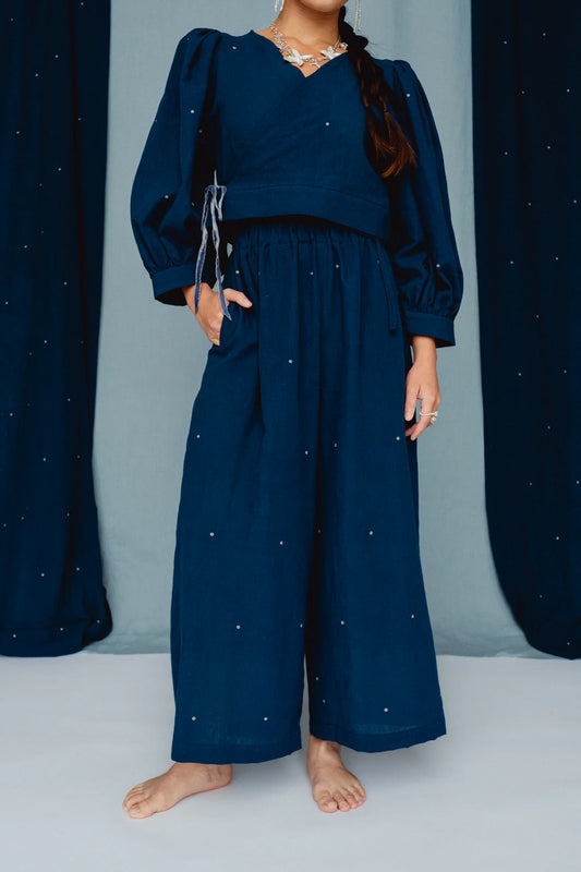 Tapuh Clothing - Rebecca Trousers In Night Posy
