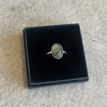 Load image into Gallery viewer, Smith &amp; Strange - Oval Labradorite Silver Ring
