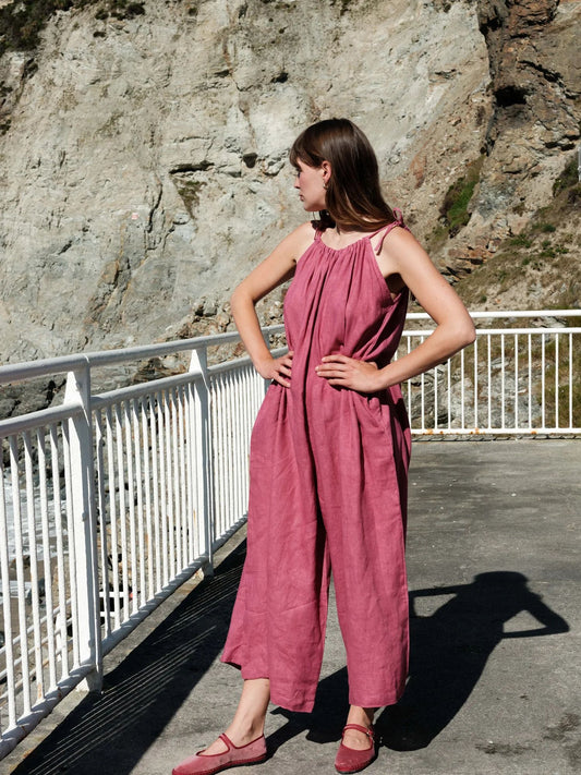 Mahika Kala - Seren Hibiscus Jumpsuit