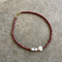 Load image into Gallery viewer, Third Drawer Up - Glass And Coin Pearl Beaded Necklaces
