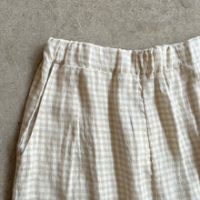 Load image into Gallery viewer, Kaely Russell Studio - Elba Trousers In Natural Gingham
