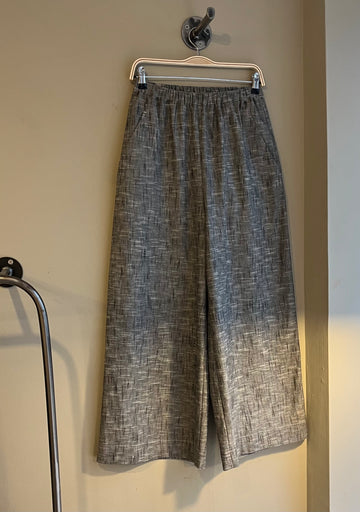 Atwin The Label - Limited Edition Wide Leg Trousers In Deadstock Cotton