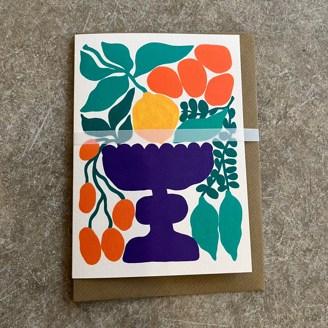 Evermade - Fruit Bowl Greetings Card