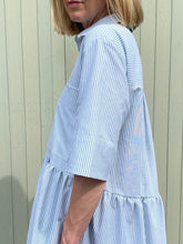 Load image into Gallery viewer, Charl Knitwear - Sailor Stripe Dress In Green
