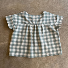 Load image into Gallery viewer, Seen Studio - The Aurora Seafoam Check Top
