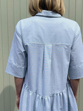 Load image into Gallery viewer, Charl Knitwear - Sailor Stripe Dress In Green
