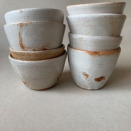 Humbleyard Ceramics Yunomi Cups In White | Atwin Store UK