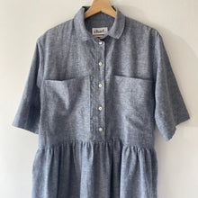 Load image into Gallery viewer, Charl Knitwear - Sailor Dress In Blue Cambray

