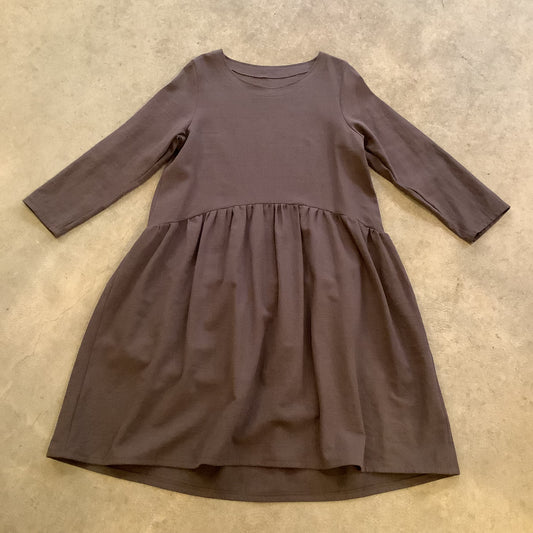 Seen Studio - The Winter Slouch Dress In Charcoal